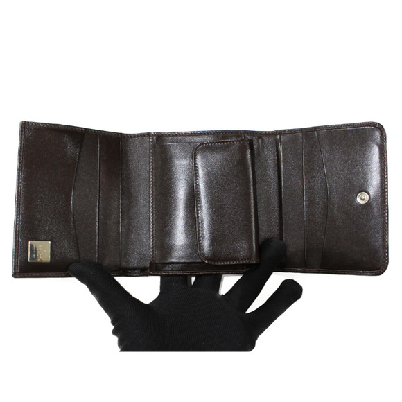 Fendi Zucca Tri-fold Folding Compact Wallet Brown - Picture 5 of 15